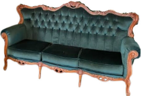 Vintage Couch - Emerald