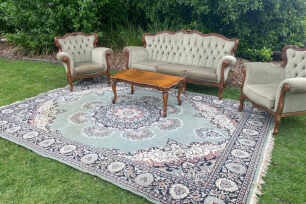 Primal Persian Mint Rug (XL) 3.4m x 2.4m