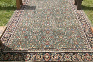 Primal Persian Green Moss Rug (L) 3m X 2m