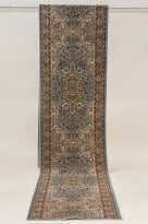 Primal Persian Long Blue Rug (L) 5m x .75m