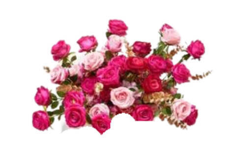Bright Pink Sign Floral Arrangement