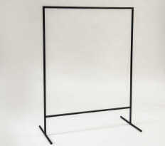 Black Metal Sign Stand
