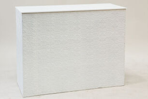 White Pressed Metal Bar (S)