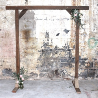 Rustic Timber Arbour