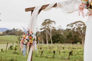 Rustic Timber Arbour