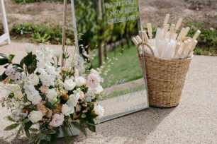 Woven Basket with Handles
