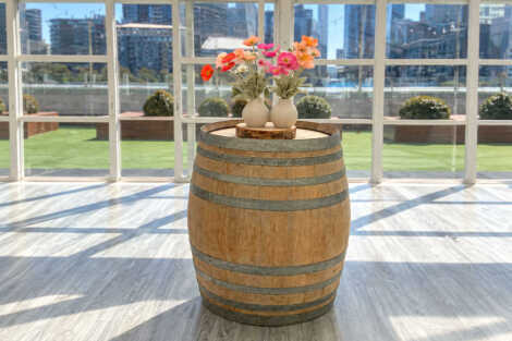 Potted Poppy Floral Arrangement
