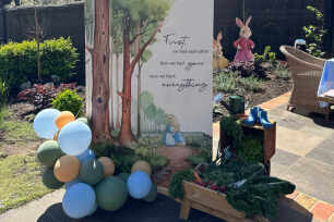 Peter Rabbit Arch Backdrop (S)