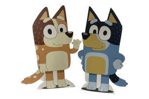 Bluey Family Cutouts - 4 Piece Set