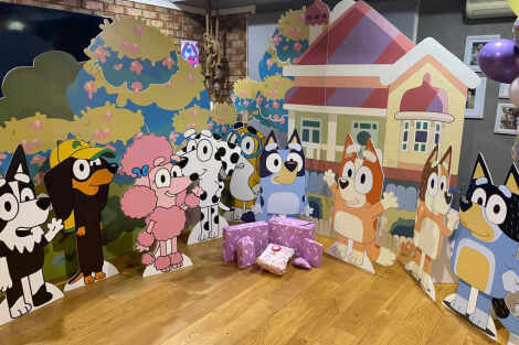 Bluey & Friends Cutouts - 9 Piece Set