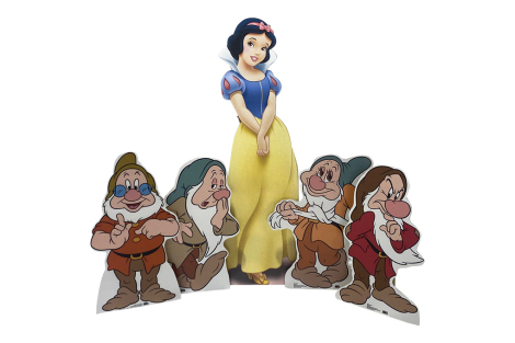 Snow White & Dwarfs - 6 Piece