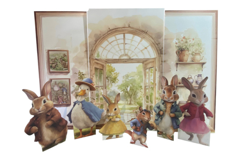 Peter Rabbit Cutout Package - 6 Piece