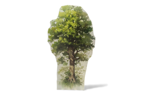 Vintage Tree Backdrop - 2 Piece