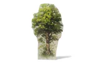 Vintage Tree Backdrop - 2 Piece