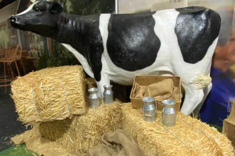 Rustic Milk Tin (No flowers)