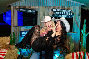 Western House Backdrop