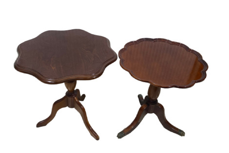Antique Side Table - Pie-Edge