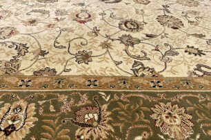 Vintage Rug - Olive & Ivory (L) 3m x 2m