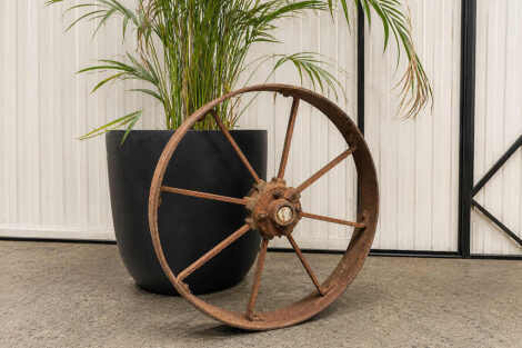 Steel Wagon Wheel (XL) - 85cm