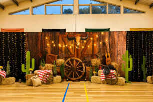 Western Print Backdrop - 6m x 3m