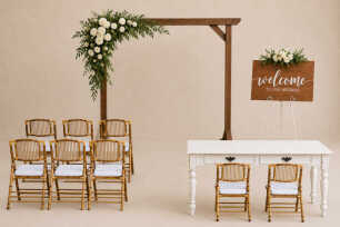 Bamboo Chair Ceremony Package