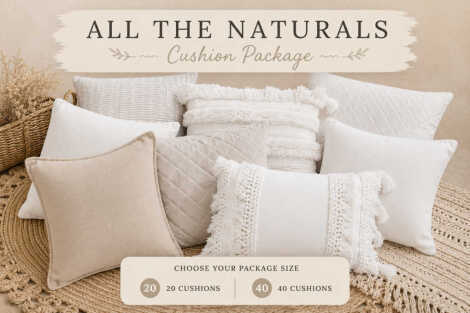 'All the Naturals' Cushion Bundle
