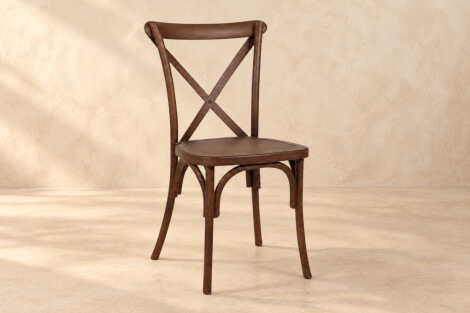 Walnut Crossback Chair