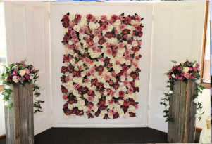 Flower Wall Backdrop