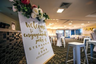 An engagement party at Mulgrave Country Club