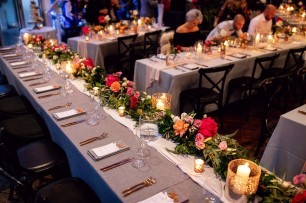 Rose gold cutlery at The Waterfront, Noosa