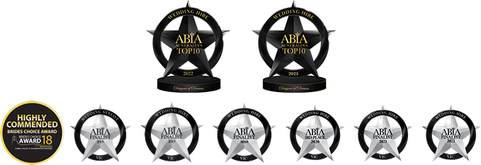 finalist badges for ABIA awards