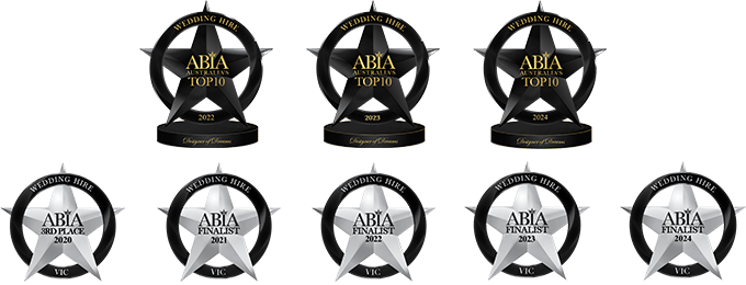 finalist badges for ABIA awards